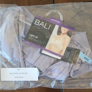 Bali Women's Light Lift Side Shaping Bra - Lilac Gray